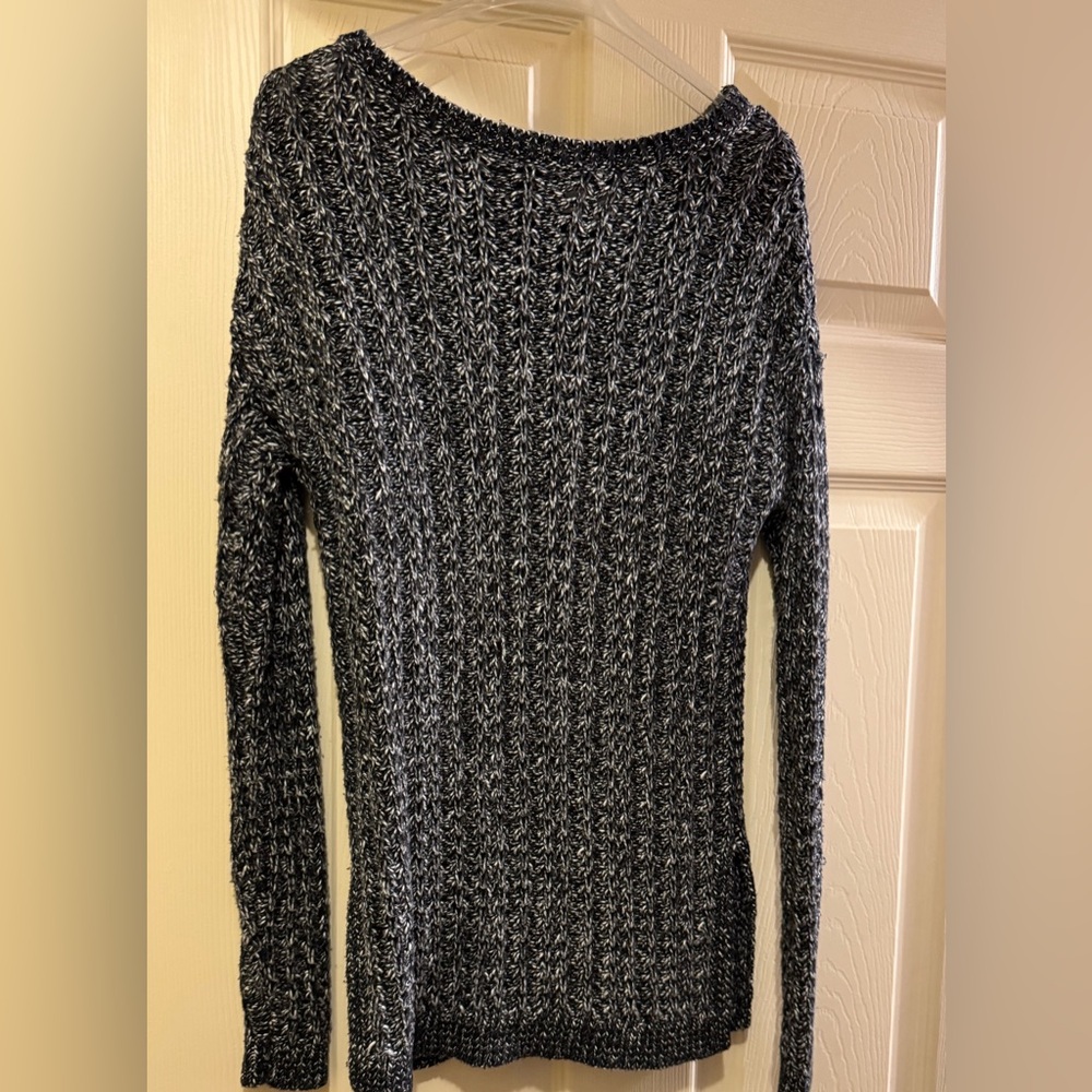Ann Taylor Loft chocolate chip sweater